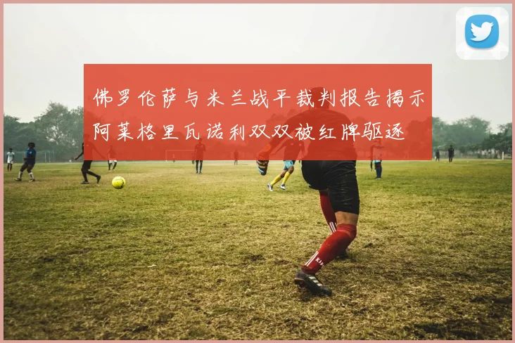 佛罗伦萨与米兰战平裁判报告揭示阿莱格里瓦诺利双双被红牌驱逐